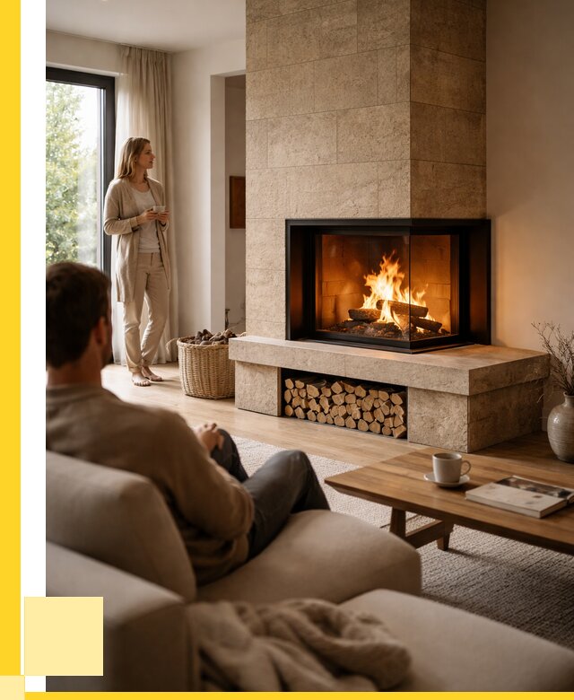 Угловые камины из кирпича установка в Нижнекамске от 152085 р. ЭриданНжм