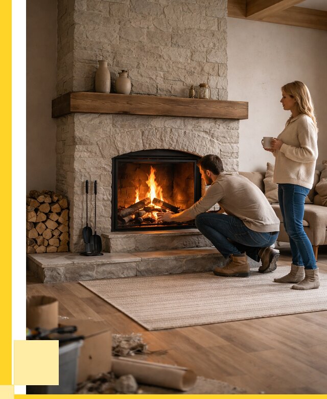 Камины для загородного дома в Нижнекамске от 354865 р., ЭриданНжм