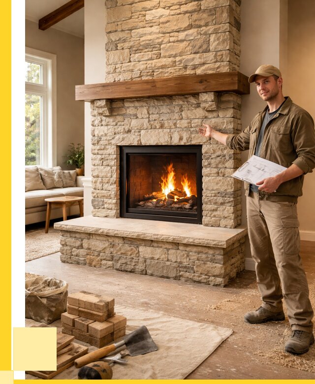 Камины под ключ в Нижнекамске от 182502 р. | ЭриданНжм — установка