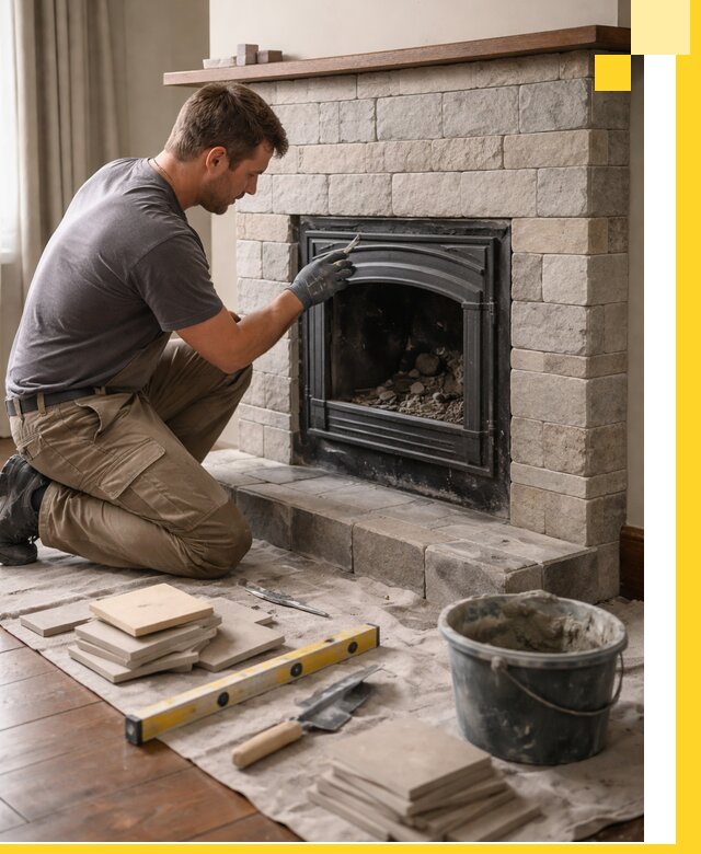 Профессиональный ремонт каминов в Нижнекамске восстановление и сервис