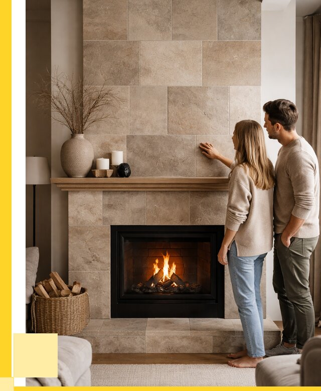 Облицовка каминов керамогранитом в Нижнекамске от 4563 р. | ЭриданНжм