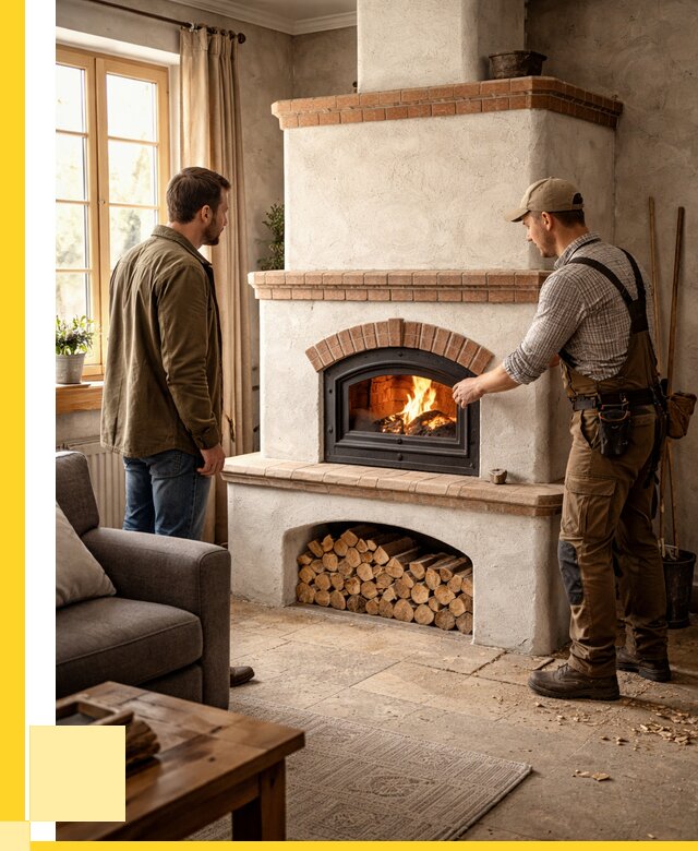 Печи камины в Нижнекамске: кирпичные, изразцовые от 60834 р. | ЭриданНжм