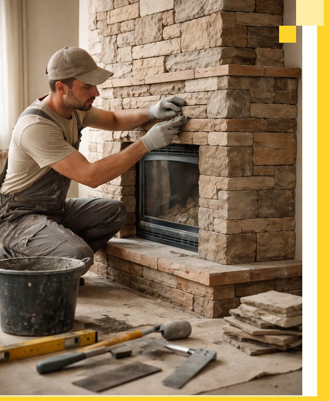 Проектирование и установка печей-каминов под ключ в Нижнекамске