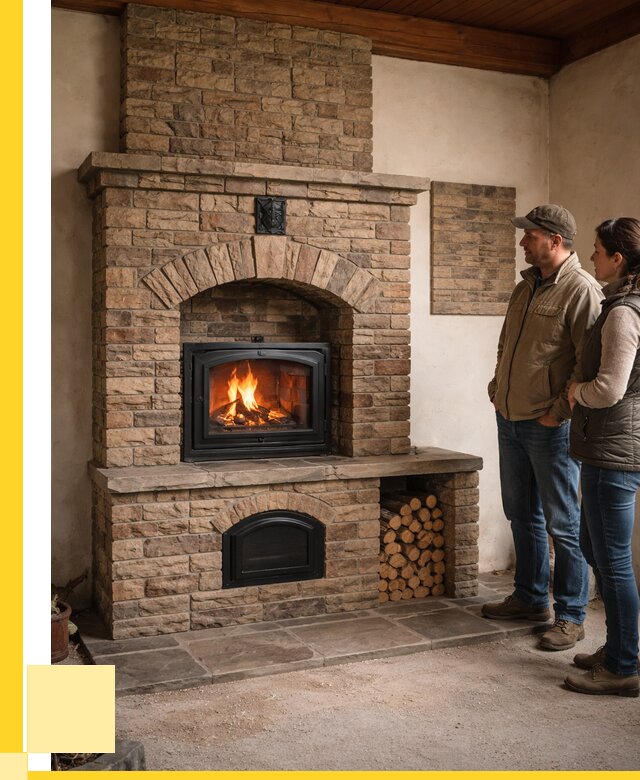 Кирпичная печь под ключ в Нижнекамске от 152085 р. | ЭриданНжм