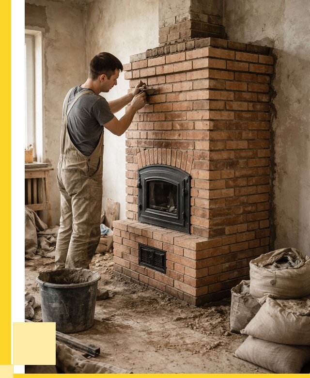 Строительство печей в Нижнекамске от 65904 р. под ключ, ЭриданНжм