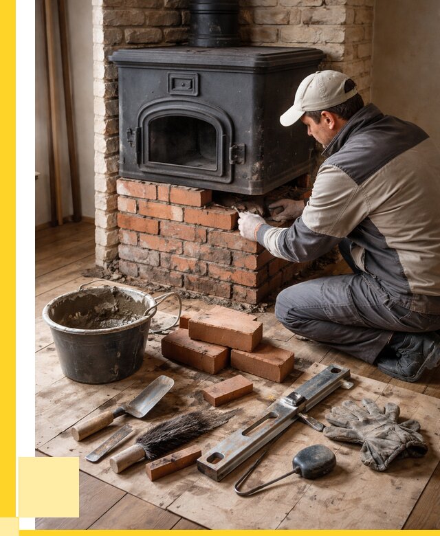 Ремонт печей в Нижнекамске от 12167 р., услуги печника ЭриданНжм