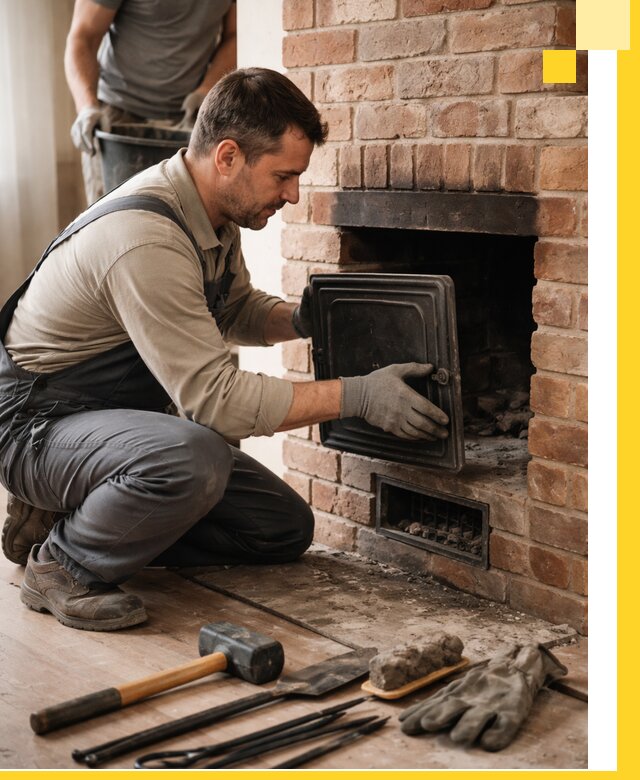 Ремонт печей в Нижнекамске с гарантией качества и безопасности