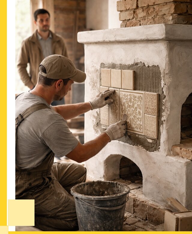 Отделка печей и банных печей в Нижнекамске от 35487 р. | ЭриданНжм