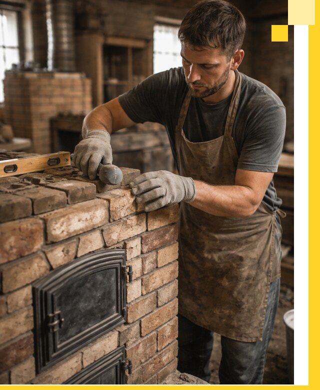 Изготовление печей на заказ в Нижнекамске с проектом и монтажом