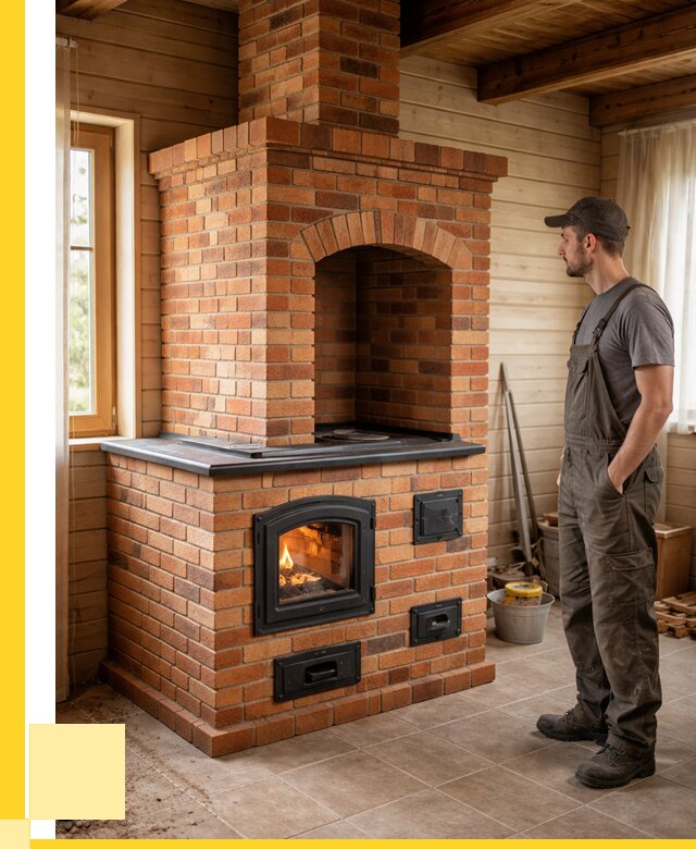 Кирпичные печи в Нижнекамске: купить от 152085 р. | ЭриданНжм