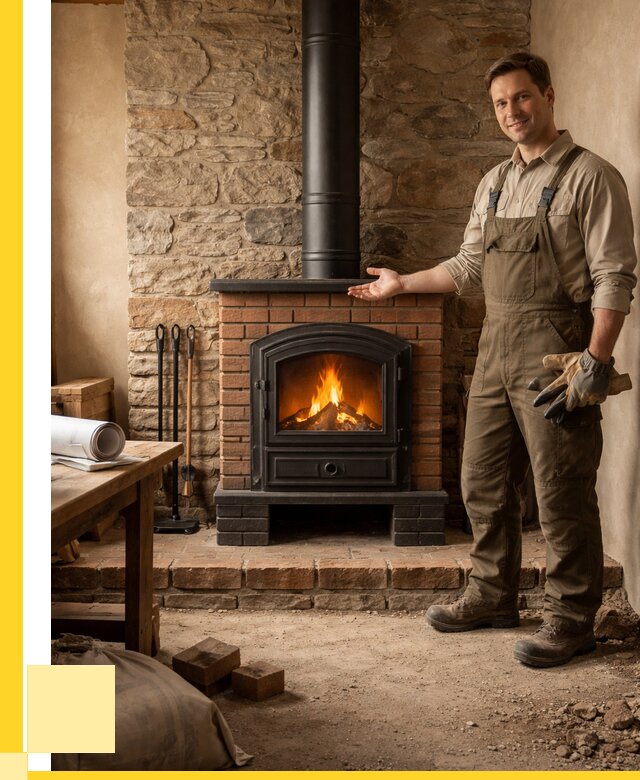 Печи отопительные из кирпича в Нижнекамске от 81112 р., ЭриданНжм