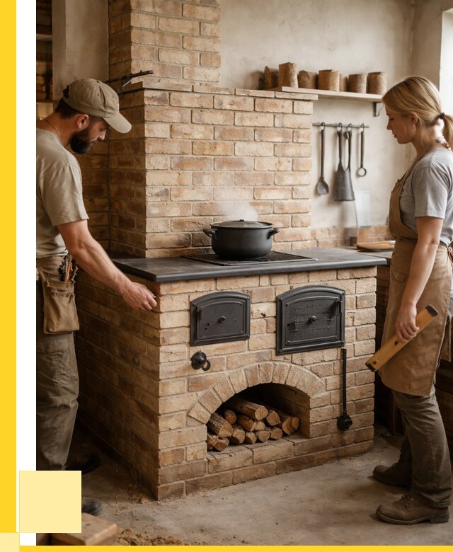 Варочно отопительные печи в Нижнекамске от 91251 р. | ЭриданНжм