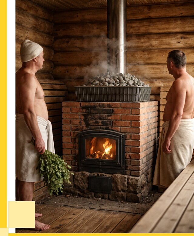 Печи для парной в Нижнекамске под ключ от 65904 р. - ЭриданНжм