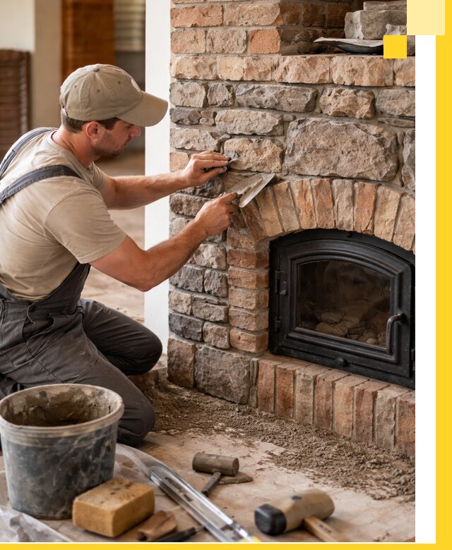 Печи для дома под ключ в Нижнекамске, установка и доставка