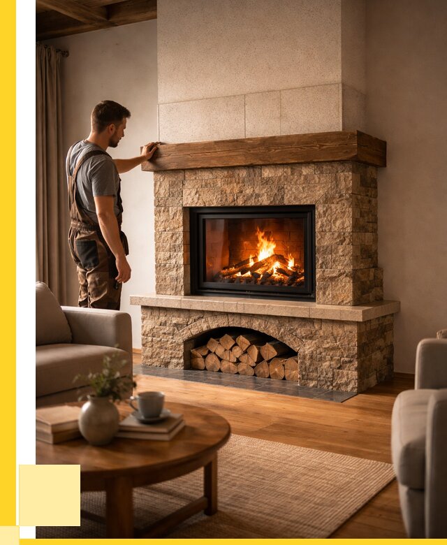 Печи камины для дома под ключ в Нижнекамске от 55765 р. | ЭриданНжм