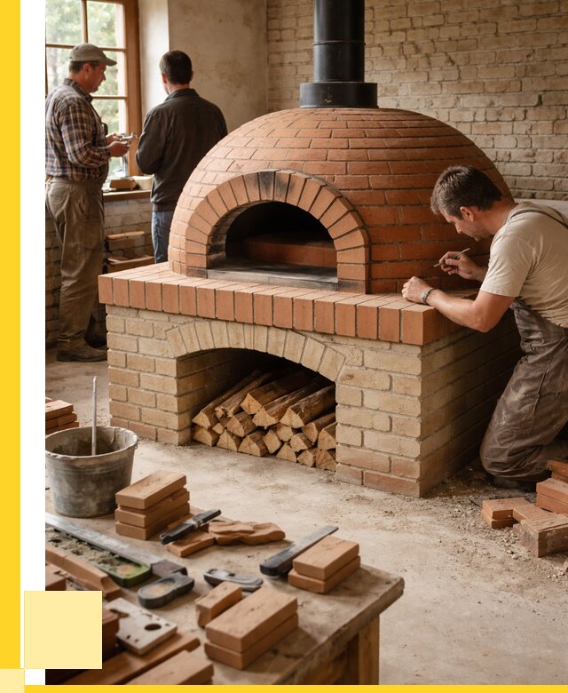 Помпейская печь дровяная для пиццы в Нижнекамске | ЭриданНжм от 202780 р.