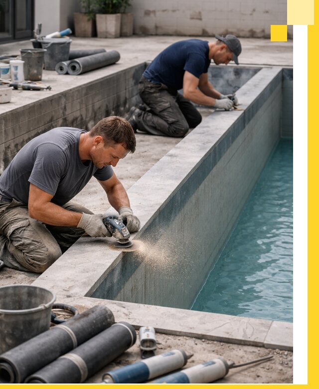 Профессиональный ремонт бассейнов под ключ в Нижнекамске