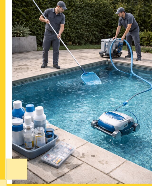 Чистка бассейнов в Нижнекамске роботами, от 4563 р. | ЭриданНжм