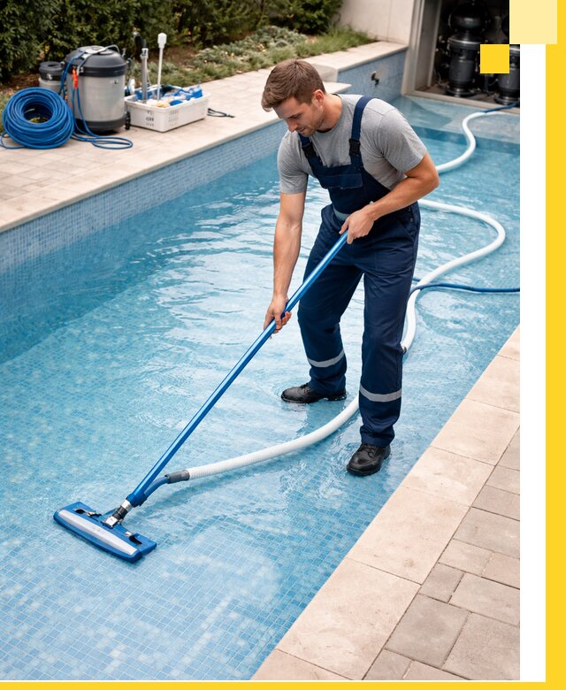 Профессиональная чистка бассейнов и фильтров в Нижнекамске под ключ