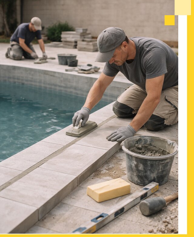 Отделка бассейнов в Нижнекамске: декоративная отделка и гидроизоляция