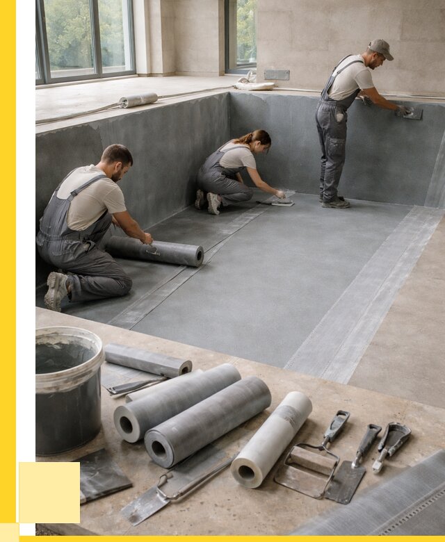 Гидроизоляция бассейнов в Нижнекамске от 2028 р., ЭриданНжм