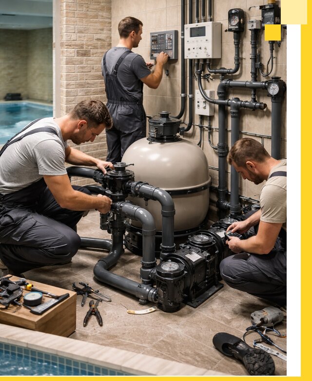 Комплексное оборудование для бассейнов под ключ в Нижнекамске