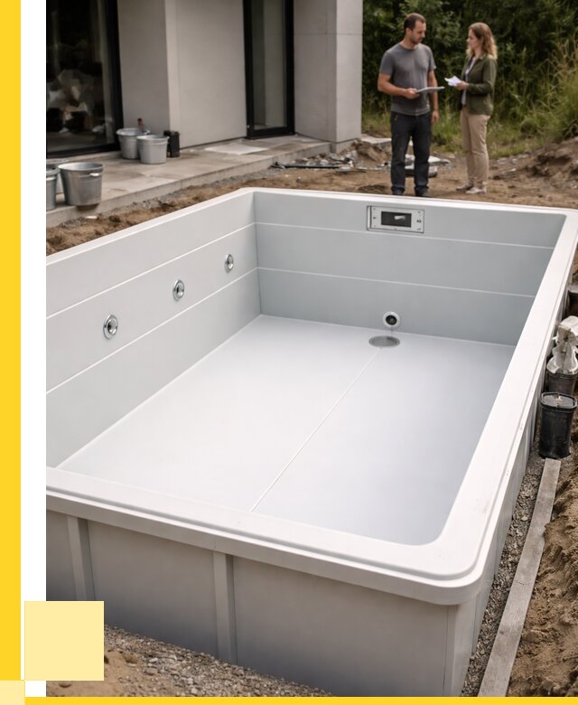 Полипропиленовые бассейны в Нижнекамске от 253475 р. | ЭриданНжм