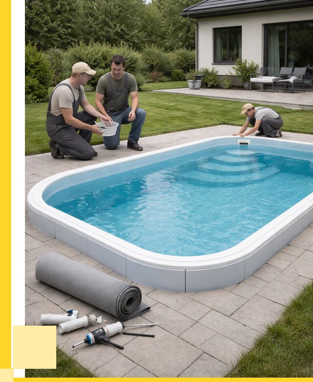 Пластиковый бассейн купить в Нижнекамске от 253475 р., ЭриданНжм