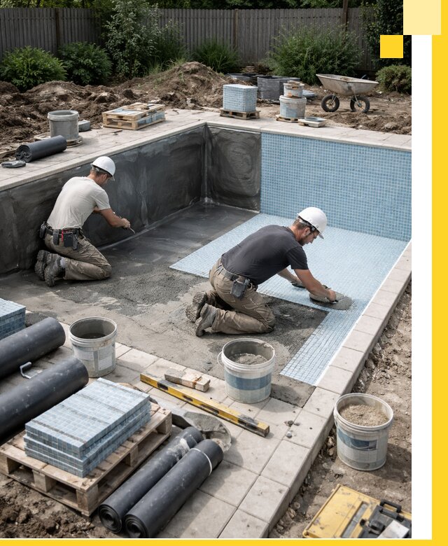 Проектирование и строительство стационарных бассейнов в Нижнекамске