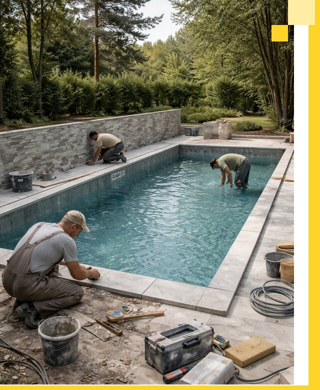 Проектирование и строительство частных бассейнов в Нижнекамске