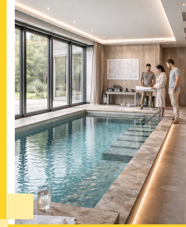 Закрытые бассейны под ключ в Нижнекамске от 2534750 р. | ЭриданНжм