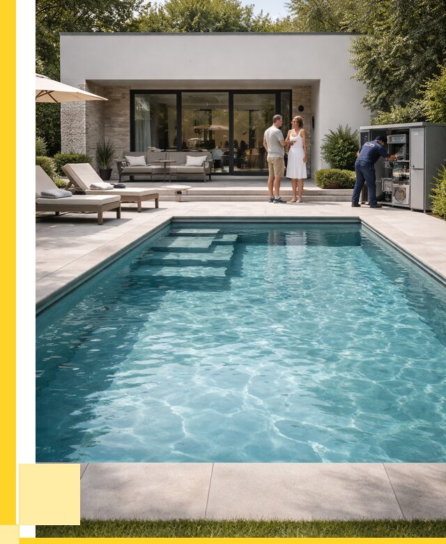 Бассейн в доме в Нижнекамске под ключ от 1216680 р. | ЭриданНжм