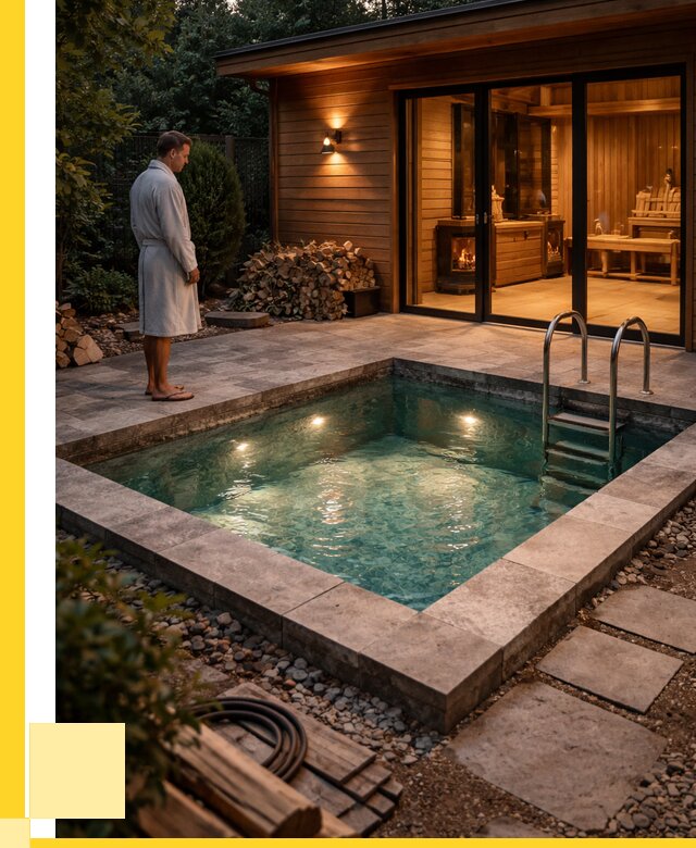 Бани с бассейном под ключ в Нижнекамске от 96321 р. | ЭриданНжм