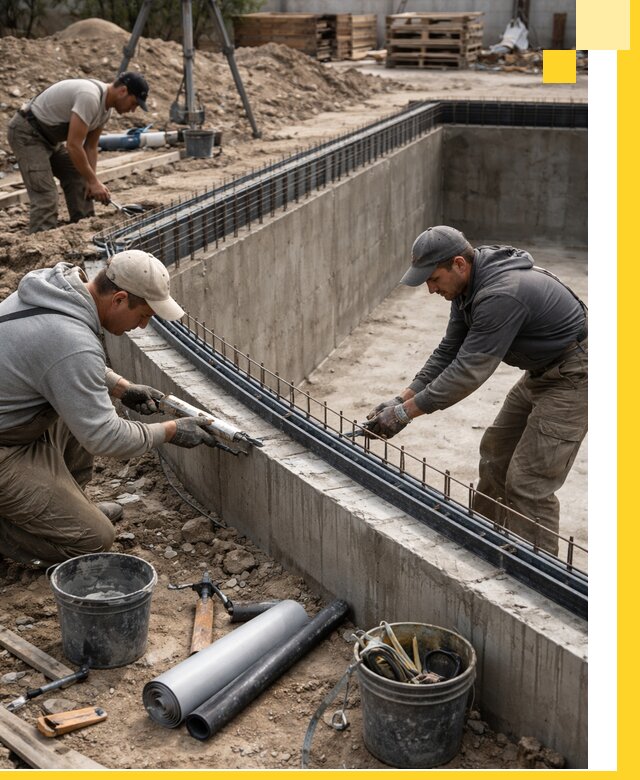 Качественный монтаж чаши бассейна в Нижнекамске под ключ с гарантией