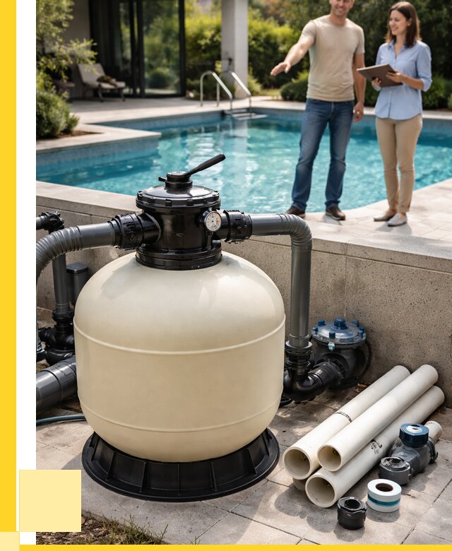 Песочные фильтры для бассейнов в Нижнекамске от 18250 р., ЭриданНжм