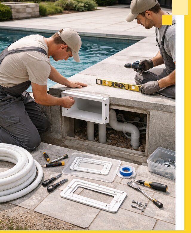 Поставка и установка скиммеров для бассейнов в Нижнекамске