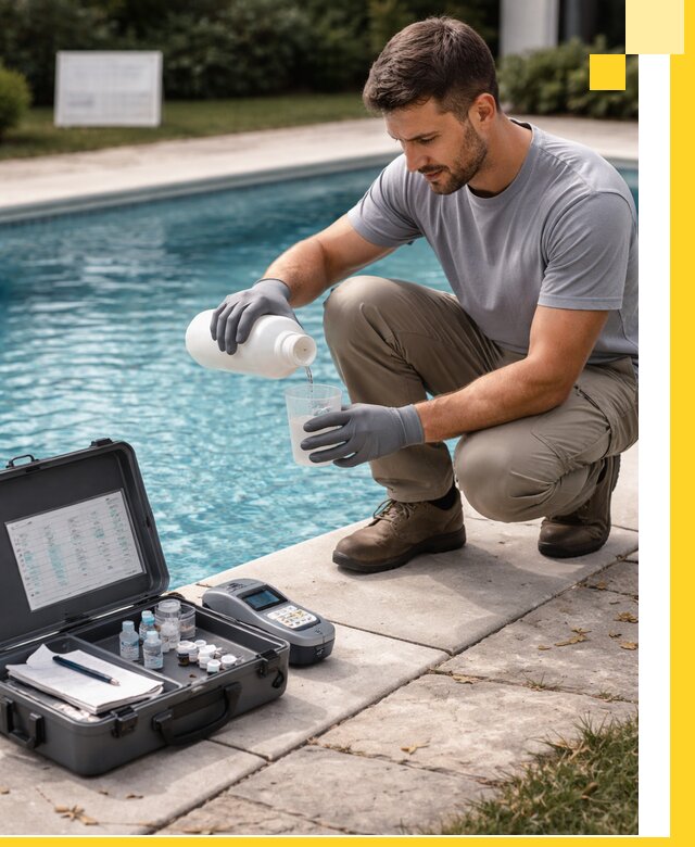 Профессиональная дезинфекция воды в бассейне в Нижнекамске