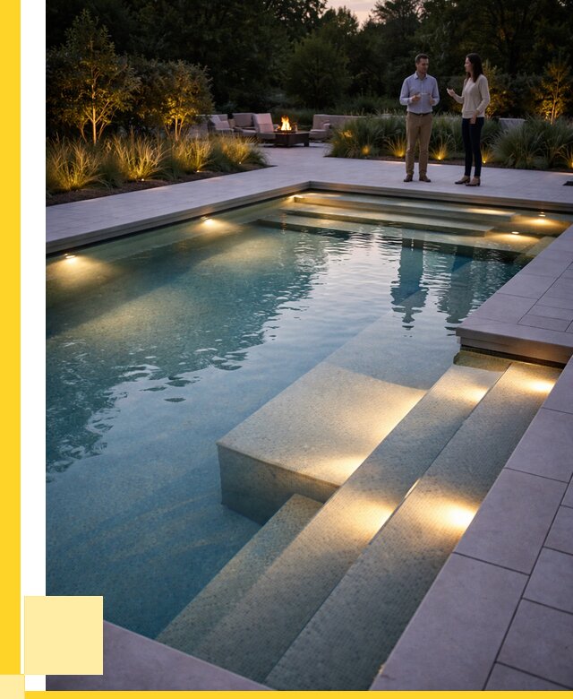 Освещение бассейнов в Нижнекамске под ключ от 25348 р. | ЭриданНжм