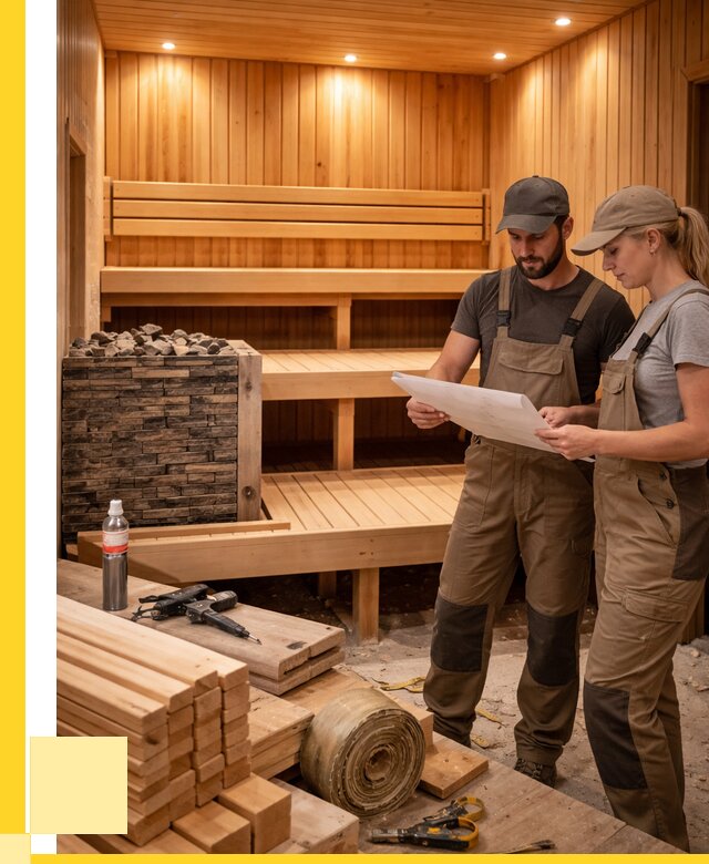 Строительство саун в Нижнекамске под ключ от 253475 р., ЭриданНжм