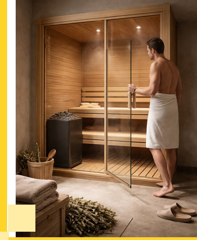 Купить мини сауны для дома в Нижнекамске от 70973 р. ЭриданНжм