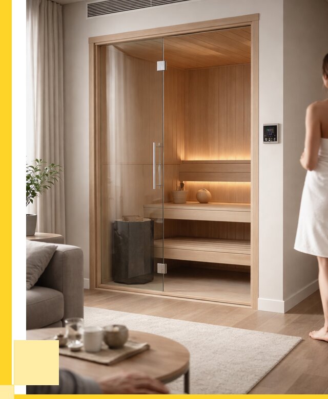 Сауна в квартире под ключ в Нижнекамске от 121668 р. ЭриданНжм