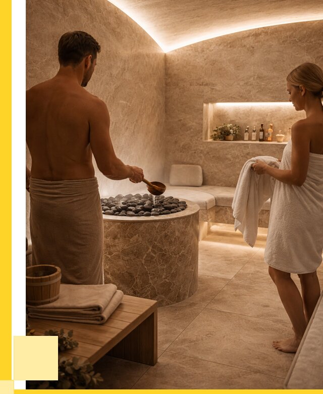 Сауны с хамамом в Нижнекамске от 354865 р. – проекты и монтаж | ЭриданНжм