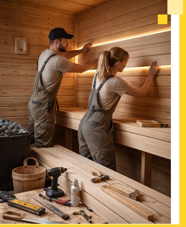 Дизайн саун и бань под ключ с индивидуальным проектом в Нижнекамске