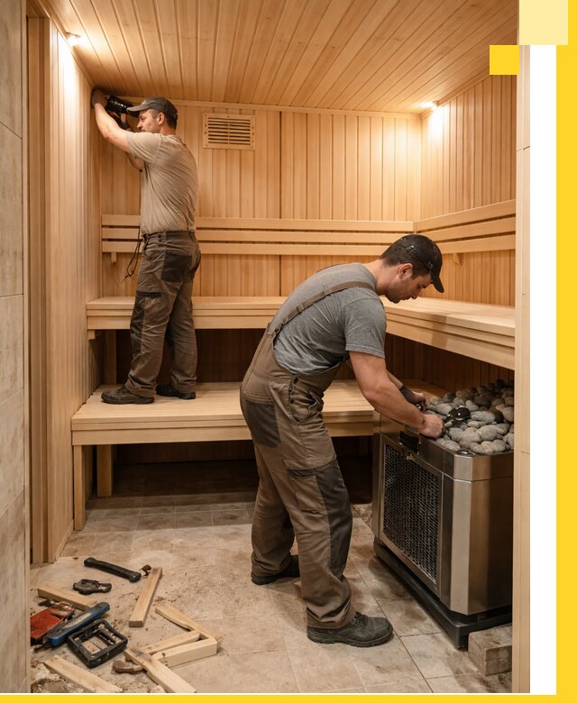 Купить сауну под ключ в Нижнекамске с монтажом и гарантией