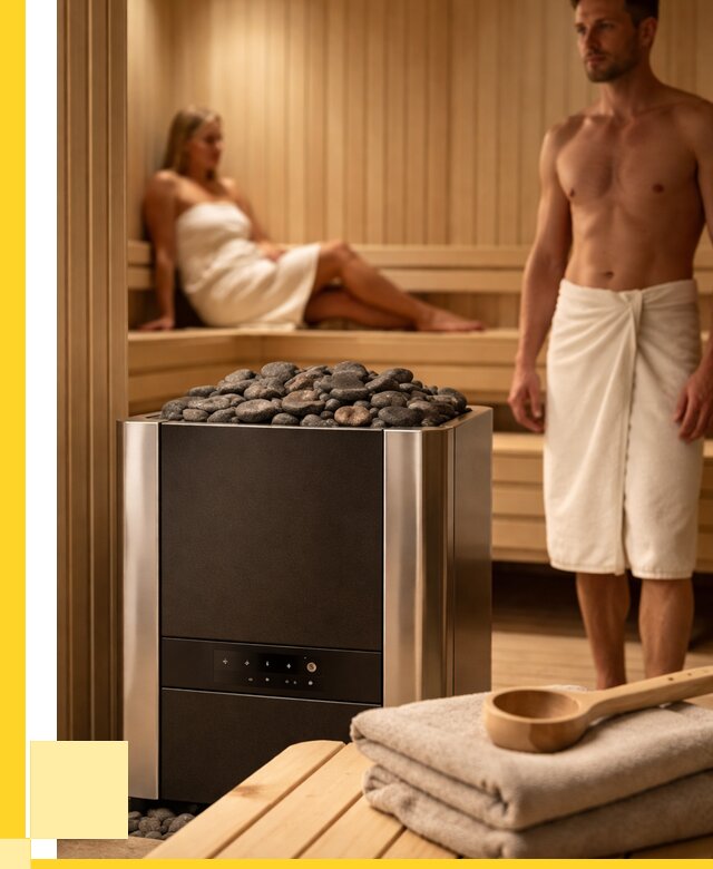 Электрокаменки для саун под ключ в Нижнекамске от 18250 р. | ЭриданНжм
