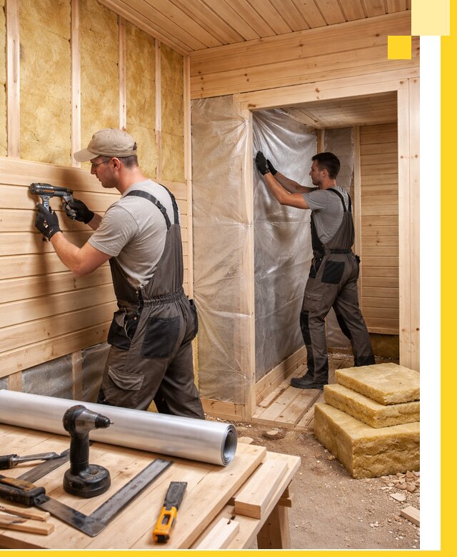 Бани под ключ в Нижнекамске с проектом и полным монтажом