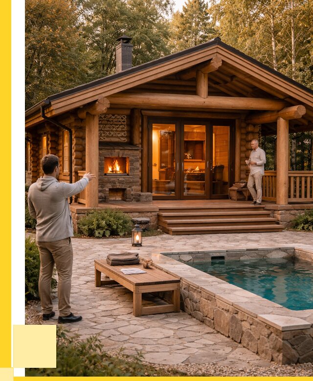 Проекты бань и хамам в Нижнекамске от 25348 р. | ЭриданНжм