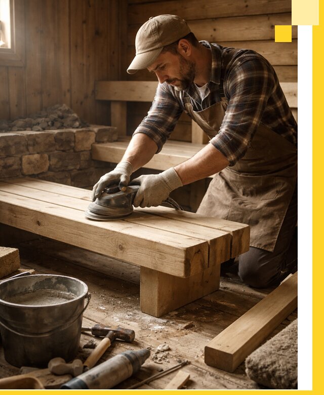 Ремонт бань под ключ в Нижнекамске с гарантией качества и сроков