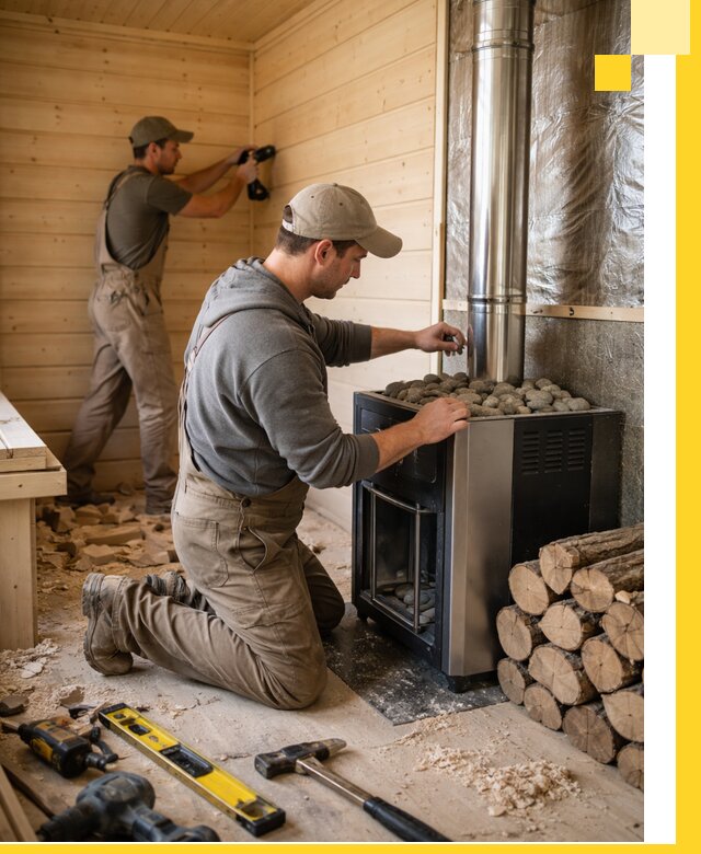 Строительство деревянных бань под ключ в Нижнекамске проекты и монтаж