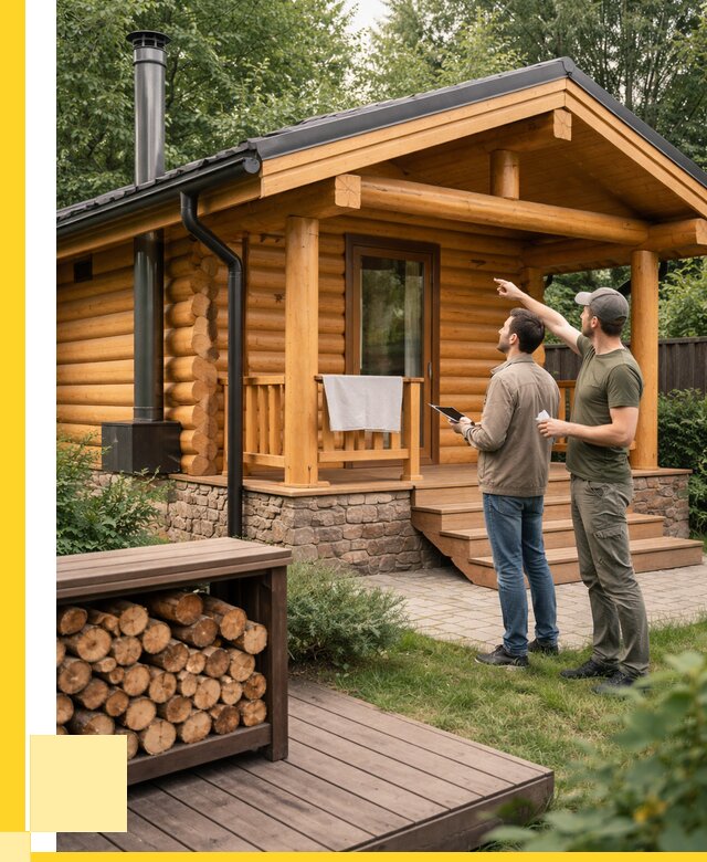 Бани для дачи под ключ в Нижнекамске от 253475 р. | ЭриданНжм